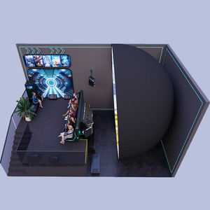 Parc d'attractions Arcade <span class=keywords><strong>Jurassic</strong></span> World 3D Ride Naked-Eye 5D VR Dome Theatre Flying Cinema - Product Image 2