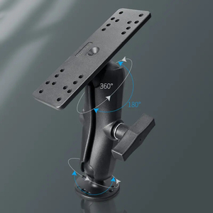 Traceur de cartes <span class=keywords><strong>gps</strong></span> support raydar mount <span class=keywords><strong>bateau</strong></span> support supérieur raymarine raydar cnc pour <span class=keywords><strong>garmin</strong></span> zumo <span class=keywords><strong>gps</strong></span> montage double support de détecteur de poisson - Product Image 3