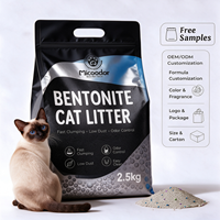 Promotion : Litière pour chat en bentonite de sodium à agglomération rapide pour les distributeurs
