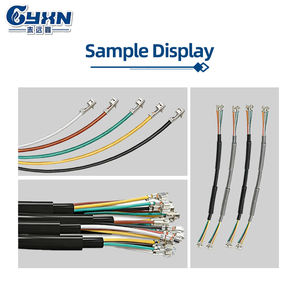 Machine entièrement automatique de coupe de fils multiconducteurs gainés, de sertissage de bornes et d'insertion de gaines thermorétractables - Product Image 6