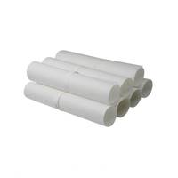 Bobine de papier kraft blanc double face enduit de PE de qualité alimentaire pour gobelets jetables et pailles à lait