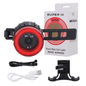 Feu arrière <span class=keywords><strong>de</strong></span> vélo LED étanche avec détection <span class=keywords><strong>de</strong></span> frein <span class=keywords><strong>automatique</strong></span> intelligente montage facile <span class=keywords><strong>de</strong></span> <span class=keywords><strong>tige</strong></span> <span class=keywords><strong>de</strong></span> <span class=keywords><strong>selle</strong></span> accessoires <span class=keywords><strong>de</strong></span> feu arrière <span class=keywords><strong>de</strong></span> vélo - Product Image 2