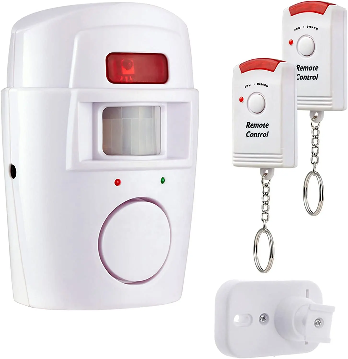 Sirene alarme remoto de emergência, kit de alarme alto sistema de aviso para negócios, casa, loja, hotel e escola