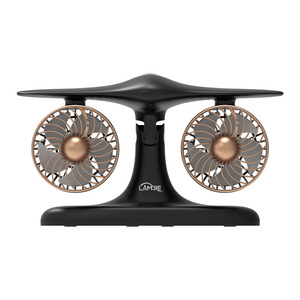 Ventilador de escritorio creativo con forma de avión, con batería de gran capacidad de 8000 mAh, silencioso y de larga duración. - Product Image 4