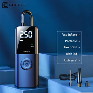 Cafele 12V Auto Luchtcompressor Draagbare Elektrische Luchtpomp Draadloze Autoband Inflator Digitale Fietspomp Voor Auto-Accessoires - Product Image 1