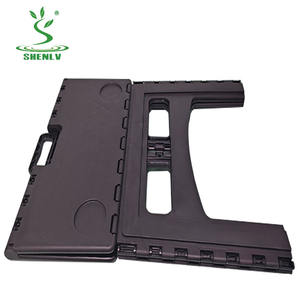 Taburete plegable de plástico de alta calidad, molde de inyección, excelente precio, directo de fábrica en la ciudad de Taizhou - Product Image 1