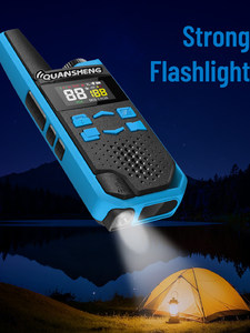Radio Walkie Talkie Quansheng FRS TG-FR1 Versión Estadounidense 22CH PMR446 16CH Sin Licencia, Radio Bidireccional con Linterna y Carga Tipo-C L841 - Product Image 4