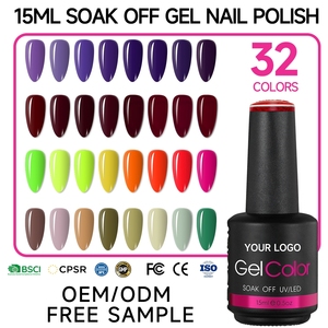 Vernis à ongles gel auto-nivelant 15ml, couleur unie classique, séchage LED, faible MOQ, fourniture directe usine pour salons – Meilleures ventes - Product Image 1