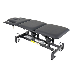 Mesa de fisioterapia de 5 secciones, cama de masaje osteopático eléctrico, <span class=keywords><strong>silla</strong></span> de pedicura, mesa de tratamiento Facial de <span class=keywords><strong>Spa</strong></span> para uso médico - Product Image 5