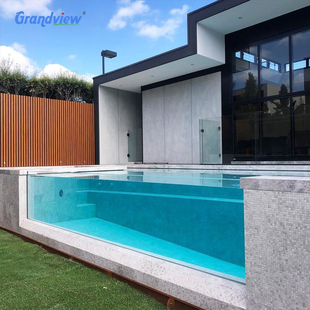 Customized 100 mm Thick Acrylic Swimming Pool Wall clear Acrylic Swimming Pool Glass Walls