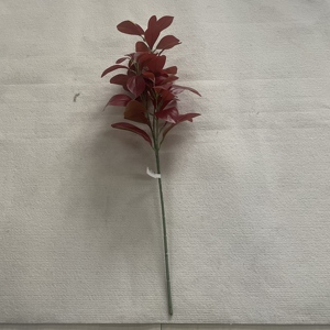 <span class=keywords><strong>Livraison</strong></span> rapide pour la décoration paysagère de cour, feuillage artificiel en latex, branches de banian à 3 fourches, plante à tige unique - Product Image 3
