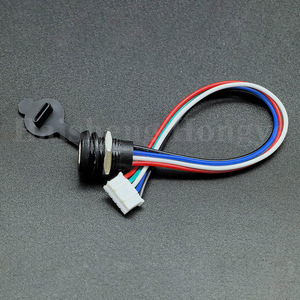 USB Loại C kết nối để JST PH 2.0 với Nut khóa tấm DC ổ cắm sạc cáp 2/4/5/6pin không thấm nước Snap khóa USB-C dây - Product Image 3