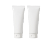 Emballage de tube de pâte à dents 30g 10ml Mascara personnalisé crème cosmétique douce pour les mains tubes à presser noir prix 50ml