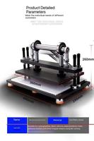 Machine de découpe automatique DIY pour cuir, tissu, papier, EVA – Moteur central pour les industries de production de cuir et de tissus – Fonctionnement manuel