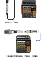Préamplificateur de microphone en ligne XTUGA 2024 Nouveautés pour microphones dynamiques et à ruban passifs