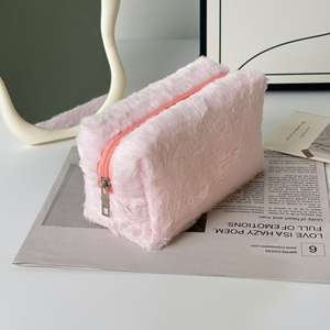 Bolsa de Cosméticos de Felpa, Bolsa de Viaje Portátil con Forma 3D, Bolsa de Almacenamiento de <span class=keywords><strong>Maquillaje</strong></span> Multifuncional de Gran Capacidad - Product Image 3