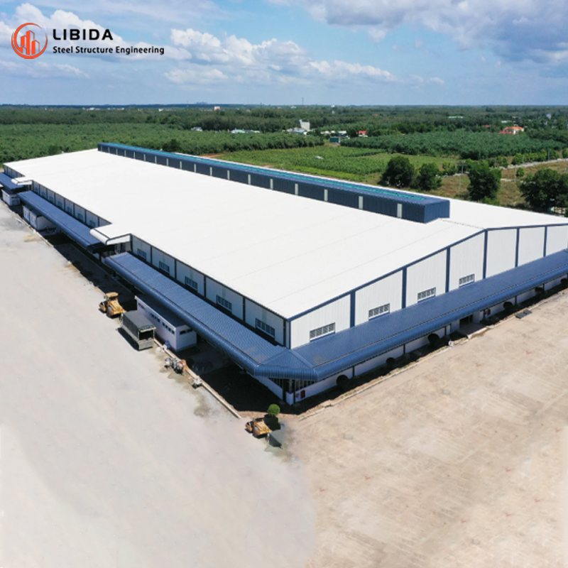Steel Structure Modular Prefabricated Factory Building, Industrial Wrokshop Shed Design, Steel Structure Warehouse Factory
