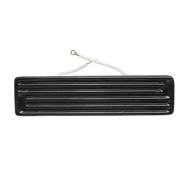 Long Life Flat Or Curved Ceramic Infrared Heater For Plastic Ir Heating Element