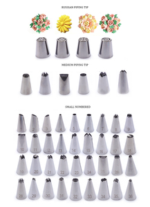 236pcs/Kit bakeware công cụ bánh trang trí thiết lập cho người mới bắt đầu với hộp lưu trữ - Product Image 3