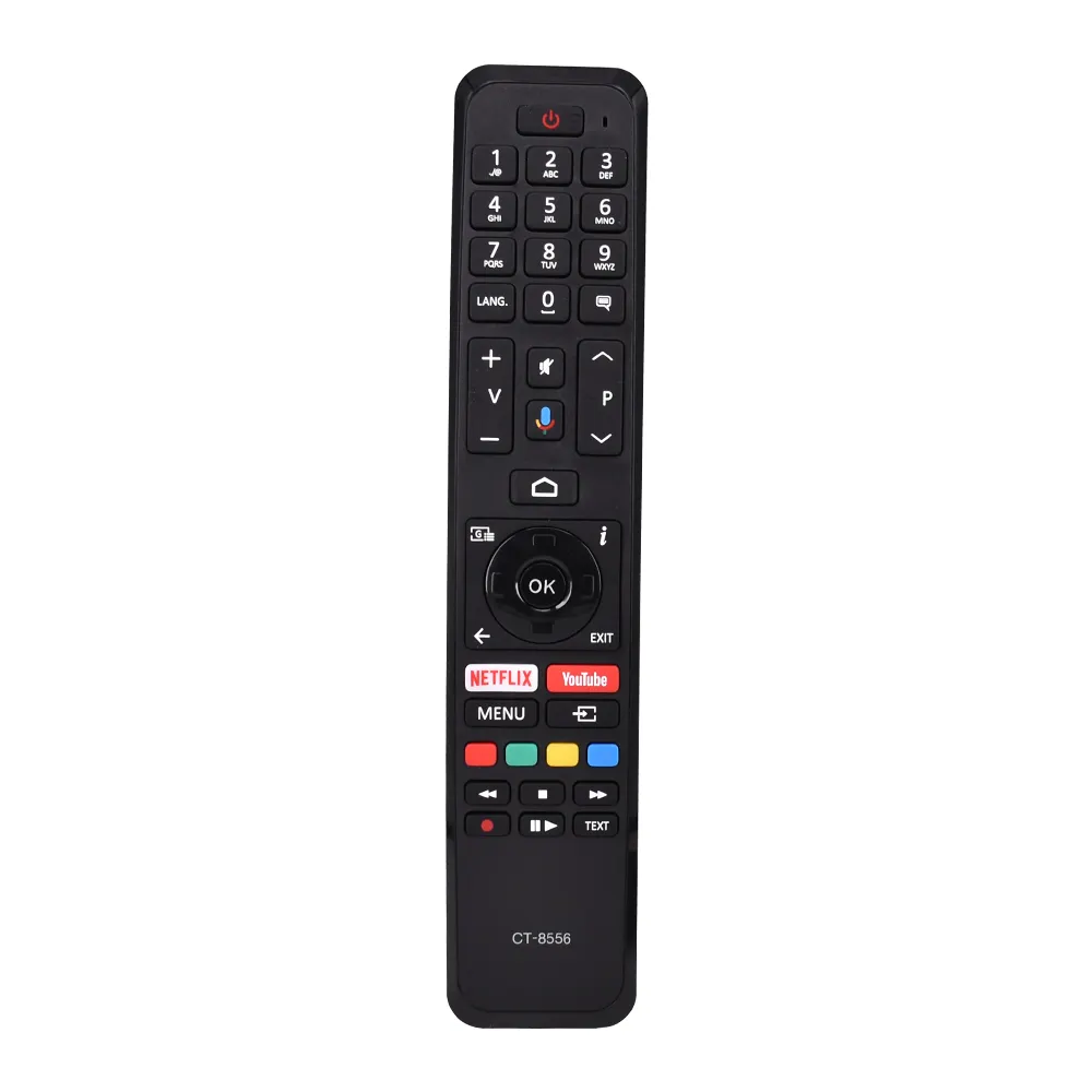 Nuevo Original CT-8555 CT-8556 Voz TV Control remoto para Toshiba hitachi JVC LCD LED CT8555 CT8556 Smart TV control remoto