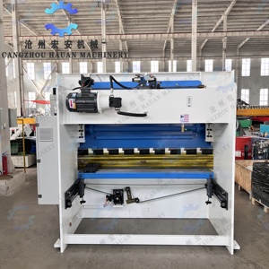 HAUAN Small Fully Automatic Multifunctional Electric CNC Press Brake <b>Bending</b> <b>Machine</b> Motor Engine Pump for Thin Stainless Steel - Product Image 4