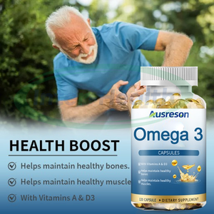 Ausreson OEM <span class=keywords><strong>Vegan</strong></span> <span class=keywords><strong>Omega</strong></span>-<span class=keywords><strong>3</strong></span> <span class=keywords><strong>6</strong></span> <span class=keywords><strong>9</strong></span> EPA DHA Softgel lal takviyeleri 500mg 1000mg limon aromalı balık yağı <span class=keywords><strong>omega</strong></span> <span class=keywords><strong>3</strong></span> Softgels kapsül - Product Image 3