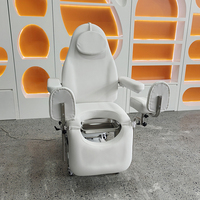 Sillón Ginecológico Eléctrico Moderno Blanco con 3 Motores para Salón de Belleza, Clínica, Hospital, Cama Estética