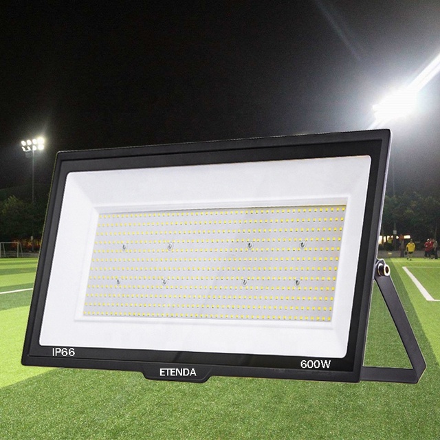 600W LED Garden Floodlight Waterproof Outdoor Wall Projector With Die Casting Aluminum Body IP66 Rating 30W 400W Power Options