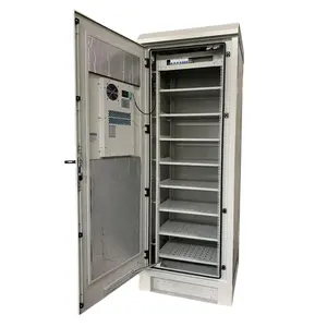 Oem/odm Ip55 Outdoor Telecom Cabinet With Air Conditioner Portable Cabinet Power