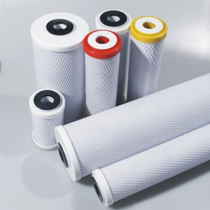 Cartouche filtrante à eau de qualité recherche GAC 20 pouces à adsorption rapide ACF élément filtrant pour traitement de raffinage - Product Image 2