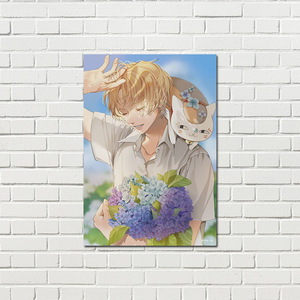 Juego de 8 Pósters Decorativos de Natsume <span class=keywords><strong>Yuujinchou</strong></span> para Sala de Estar, Dormitorio, Decoración del Hogar, Manualidades de Papel de Anime, Póster para Fanáticos - Product Image 6