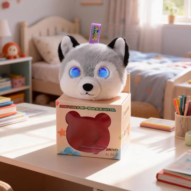 AI Conversational Toy Emotional Companion Smart Robot Super Soft Plush Toy Trendy Educational Toy for Youth