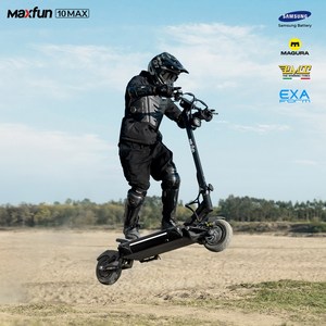 Scooter Eléctrico Plegable de Alta Velocidad con Doble Motor, 72V, 60Mph, Maxfun 10, para Adultos, Disponible en EE. UU., Modelo 2026 - Product Image 2