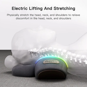 Phenitech Smart Pillow con tracción Compresa caliente Vibración Alivio del <span class=keywords><strong>dolor</strong></span> Espuma de memoria Soporte para el <span class=keywords><strong>cuello</strong></span> cervical <span class=keywords><strong>Almohada</strong></span> de masaje de calor - Product Image 6