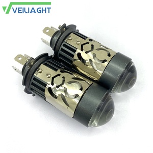 <span class=keywords><strong>Phare</strong></span> de voiture à lentille bi-LED H4 avec double réflecteur, remplacement d'<span class=keywords><strong>ampoule</strong></span> de <span class=keywords><strong>phare</strong></span> pour véhicules 12-24V, 4800 LM 5500 LM - Product Image 3