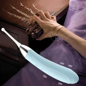 Controlador de sonido caliente Empuje eléctrico Punto G Vibrador de masturbación femenina para juegos de parejas vaginales Juguetes sexuales para mujer