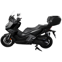 Coffre arrière 50L grande capacité pour moto, top case intelligent de rangement pour bagages, compatible avec Honda ADV350, coffre de rangement supérieur amélioré