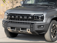 Pare-chocs avant tout-terrain pour Jetour T2 avec matériau en acier anti-collision, accessoires extérieurs pour Jetour Traveller 2025