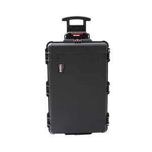 Capa de plástico rígido IP67 para equipamentos grandes, carrinho de proteção resistente IP67 para uso ao ar livre, carrinho de pelícano