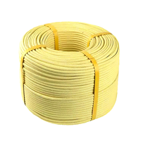 Corde en Para-Aramide 5/16'' (8mm) 100% Pure pour la Fabrication d'Équipements et Accessoires Ignifuges Résistants au Feu et à l'Usure