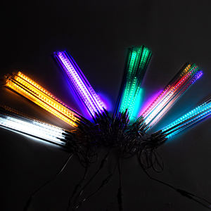 Ledemo personalizado al aire libre impermeable LED meteorito luces de Navidad <span class=keywords><strong>guirnalda</strong></span> IP67 calificación para fiesta lluvia efecto ducha - Product Image 4