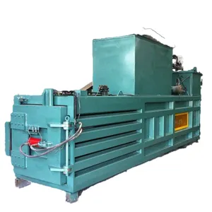 Phế Liệu Baler Chất Thải Tông Baler Ngang Thủy Lực Baler