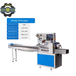WF-350 fritta twist pecan <span class=keywords><strong>zucchero</strong></span> <span class=keywords><strong>filato</strong></span> automatico macchina per imballare il sapone macchina per l'imballaggio automatico del pane - Product Image 1