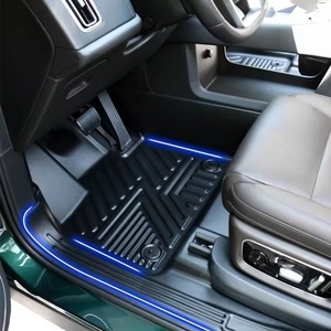 พรมปูพื้นรถยนต์ KQD แบรนด์ดัง ป้องกันทุกสภาพอากาศ ขนาดสั่งทำพิเศษ พอดีอย่างสมบูรณ์แบบ 5D หรูหรา สำหรับรถยนต์รุ่นต่างๆ สำหรับ Lixiang L9 - Product Image 2