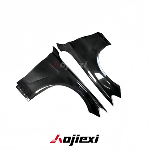 Guardabarros de Fibra de Carbono Estilo V para Mercedes Benz Clase C W205 C250 C300 AMG C43 Coupé/Sedán 2015-2021, Guardabarros Laterales con Ventilación - Product Image 3