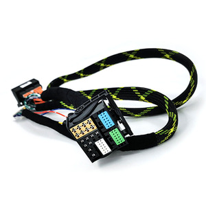 Faisceau de câblage audio pour voiture DSP25, 12V, gaine en nylon cuivre, pour connexion DSP vers hôte - Product Image 1