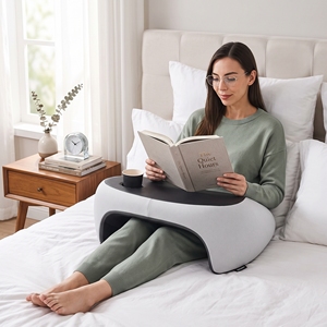 Oreiller fonctionnel en mousse à mémoire de forme pour le soutien des bras lors de l'utilisation d'un ordinateur portable/iPad - Prix d'usine personnalisé - Oreiller ergonomique lavable et fonctionnel pour le travail - Product Image 3
