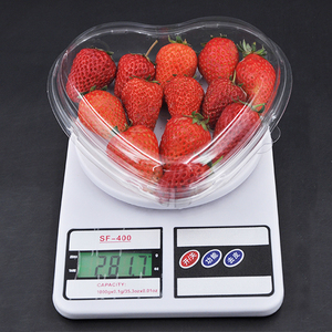 Boîte d'emballage de fruits et de cerises en forme de cœur en plastique PET blister jetable en forme de cœur - Product Image 6