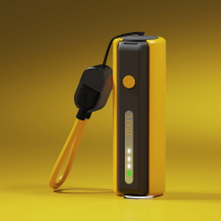 Power Bank Mini 5000mAh Senter Super Terang 22.5W PD Pengisian Cepat Port Tipe-C Kompatibel dengan Smart Watch dan Earphone Portabel