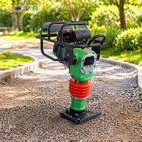 Pilonneuse compacteuse industrielle à moteur thermique 380V 5.5-6.5W pour le compactage de sols argileux et sableux, à fort débit d'air